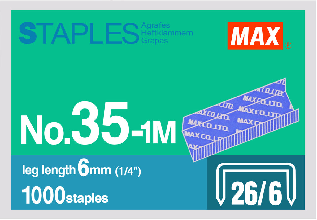 MAX No. 35-1M Staples