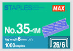 MAX No. 35-1M Staples